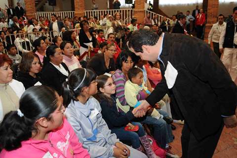 Eruviel Ávila refrenda su respaldo a los Temoayenses