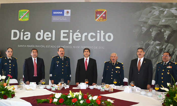Conmemoran el Día del Ejército Mexicano