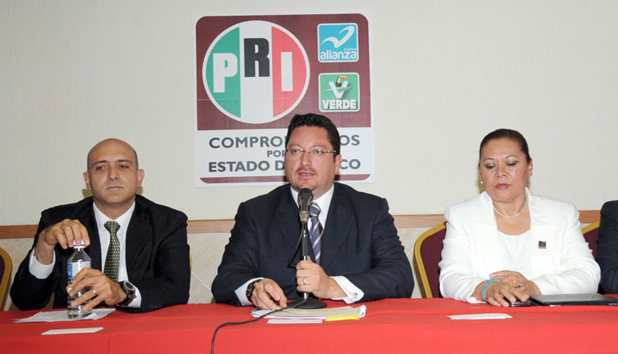 PRI, PVEM y Nueva Alianza consuman coalición para elección de ayuntamientos 