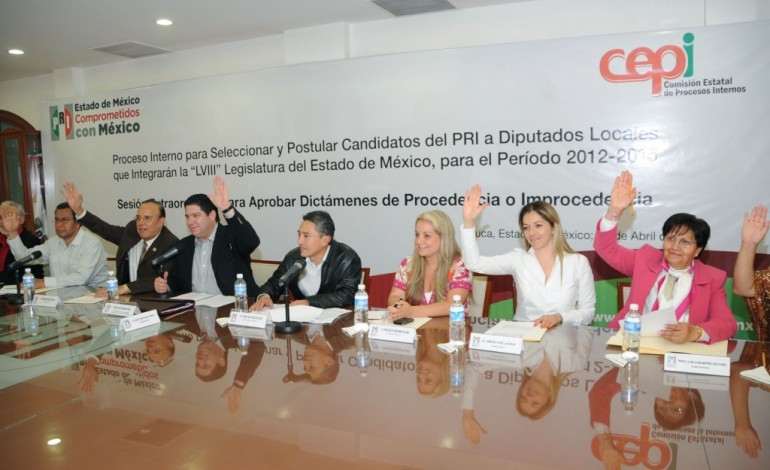 Luz verde a precandidatos a diputados locales del PRI Edomex