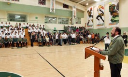 Abanderó rector Gasca Pliego a delegación que participará en la Universiada Nacional