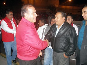 Consolidar el desarrollo del VI Distrito, compromiso de Alfonso Arana