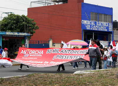 Paralizan Toluca