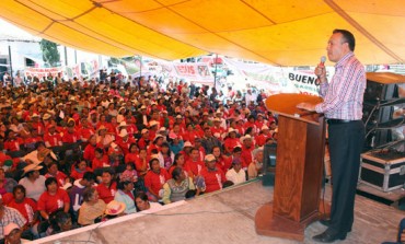 Apolinar Escobedo se compromete a impulsar programas que permitan reactivar la economía