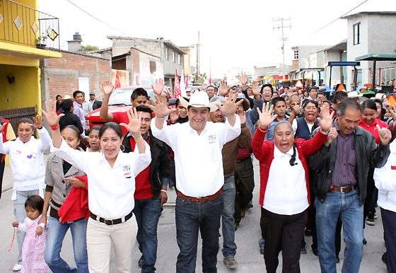 Enrique Peña Nieto y Alberto Rebollo candidatos de 10
