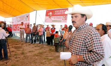Vicente Estrada rehabilitará red caminera