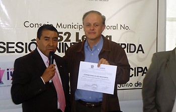 Oficial: Eric Sevilla presidente electo de Lerma