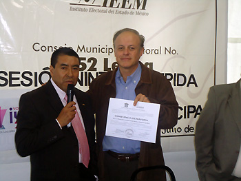 Oficial: Eric Sevilla presidente electo de Lerma