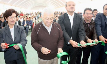 Entrega Fidel Almanza rehabilitación de la Unidad Deportiva Las Fuentes