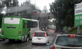 Cascada en Tollocan y Adolfo López Mateos