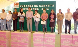 Entrega DIF Ixtlahuaca 12 mil Canastas Mexiquenses