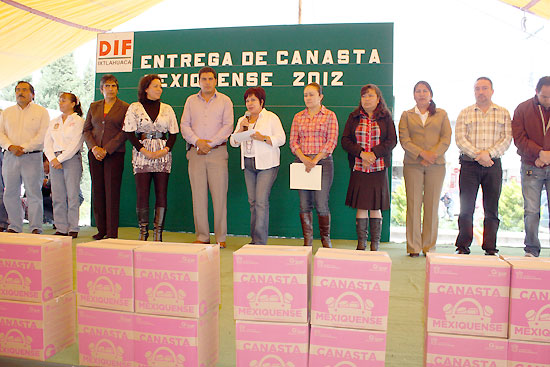 Entrega DIF Ixtlahuaca 12 mil Canastas Mexiquenses