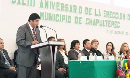 Pasado y presente se conjugan en Chapultepec para continuar sus aspiraciones de prosperidad y trabajo: Pablo Hernández Castillo