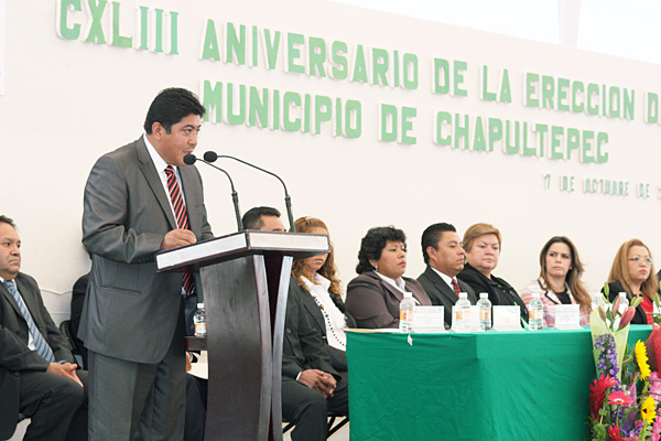Pasado y presente se conjugan en Chapultepec para continuar sus aspiraciones de prosperidad y trabajo: Pablo Hernández Castillo