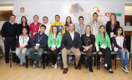 Recibe Edomex a gimnastas olímpicos de Talla Internacional