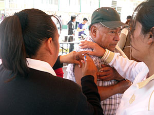 Con gran éxito se realiza la Brigada Multidisciplinaria de Asistencia Social, en Otzolotepec
