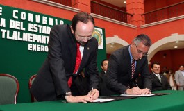 Firman UAEM y Tlalnepantla Convenio General de Colaboración