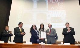 Reconocen a UAEM como Gran Lugar de Trabajo