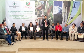 En Zinacantepec, Toma forma el Plan de Desarrollo Municipal