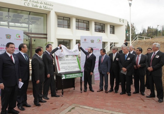 Inauguraron Auditorio "Libro Abierto" del Centro Universitario UAEM Valle de México