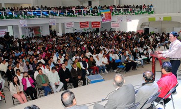Magna feria de la salud en Almoloya de Juárez