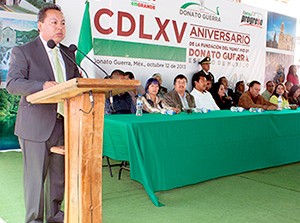 En Donato Guerra se trabaja pensando en grande, a favor de la gente: Tomás Santiago Félix