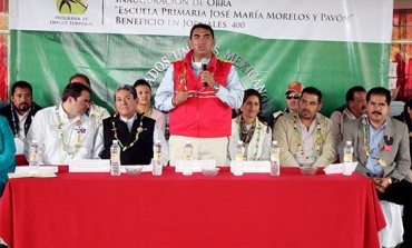 Unión de esfuerzos permite abatir la marginación: Sergio A. Velasco