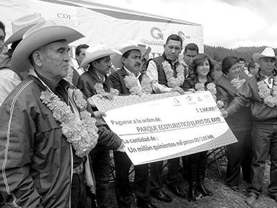 Importante proyecto ecoturístico inician Efraín Victoria y Javier Jerónimo