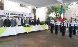 Conmemoran la consumación de la independencia de México