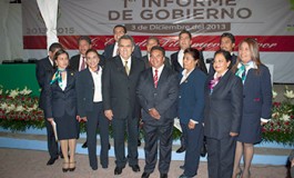 Emigdio Villanueva rinde Primer Informe de Gobierno
