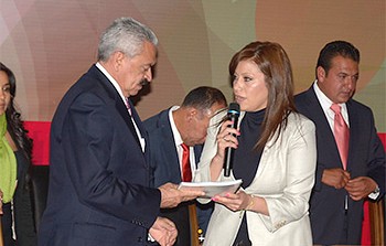 Rinde Olga Pérez, Primer Informe de Gobierno