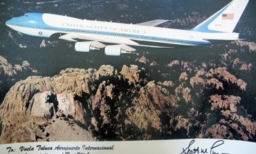 Reconoce Staff del Air Force One al Aeropuerto de Toluca por su colaboración en la Cumbre de Líderes