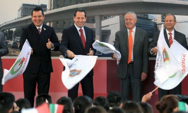 Pone EAV en operación tramo Primero de Mayo-Toreo de Cuatro Caminos, del Viaducto Elevado Bicentenario