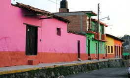 Embellecen el centro de Almoloya de Juárez