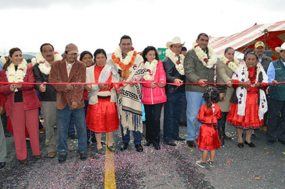 Entregan carretera Jaltepec–Centro con un costo cercano a los 15 mdp