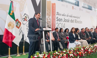 La historia ha escrito la transformación de San José del Rincón: Sergio Velasco