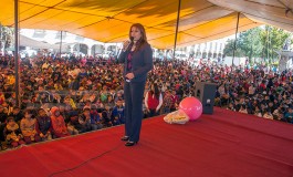 Más de 3 mil niños de San Mateo Atenco recibieron juguetes con motivo de Día de Reyes
