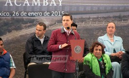 Libramiento Acambay, resultado de reformas estructurales: Peña Nieto