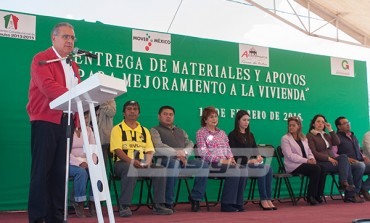 Familias verán mejoradas sus viviendas