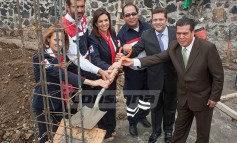 Inician construcción de la delegación de la Cruz Roja en Lerma