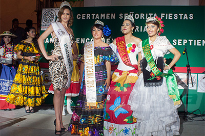 Con la coronación de Wendy Ruiz del Valle iniciaron las fiestas patrias