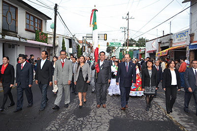 Con fervor rememoran en Tianguistenco el inicio de la gesta de independencia
