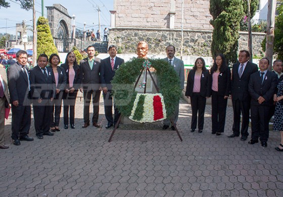 En Xalatlaco encabeza alcalde Aniversario de la Creación del Municipio