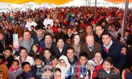 En San Mateo Atenco más de 2,500 niños fueron homenajeados con magno festival de día de reyes
