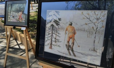 Acuarela al aire libre en el Centro Regional de Cultura de Toluca