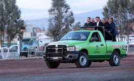 Supervisan trabajos de logística y seguridad con motivo de la visita del Papa