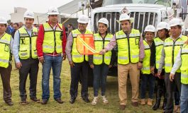 Alcalde de Calimaya pone en marcha obra vial con una inversión de 11.8 mdp