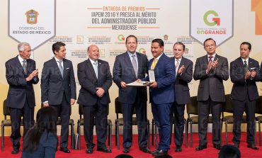 Reconocen a Capulhuac con el Premio a la Gestión Municipal IAPEM 2016
