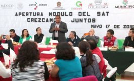 Aperturan en Ixtlahuaca el Módulo SAT “Crezcamos Juntos”