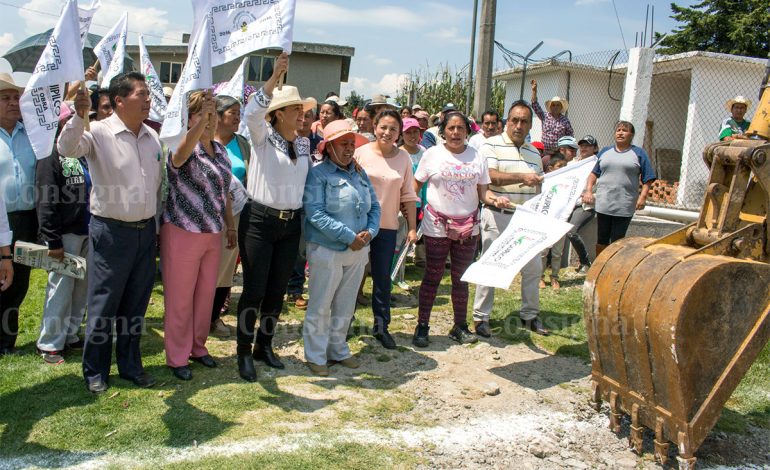 Gobierno de Jiquipilco mejora servicios básicos en comunidades